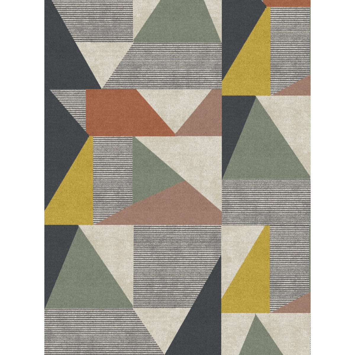 Mizza Grey Multicolor Rug 