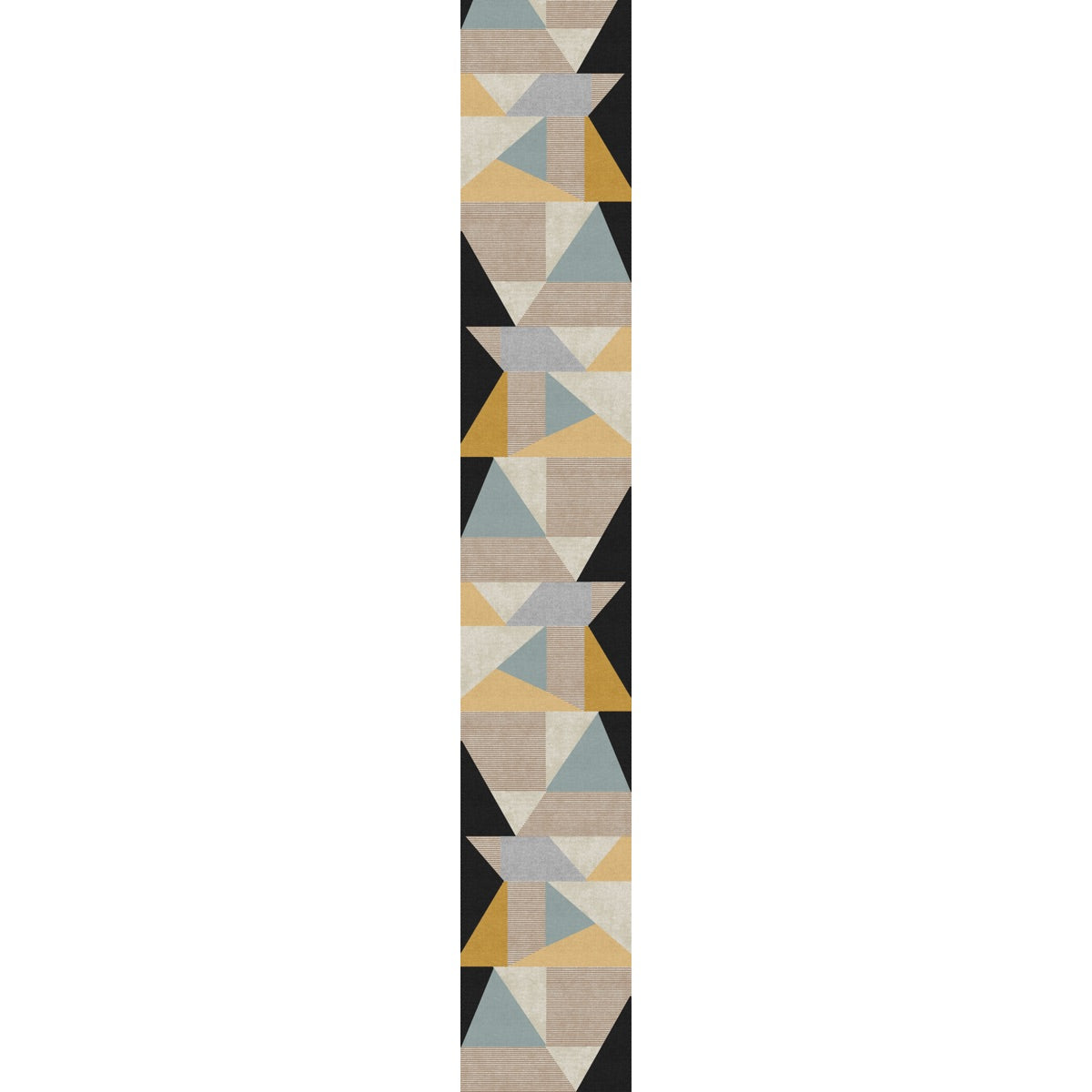 Mizza Black Yellow Multicolor Rug 