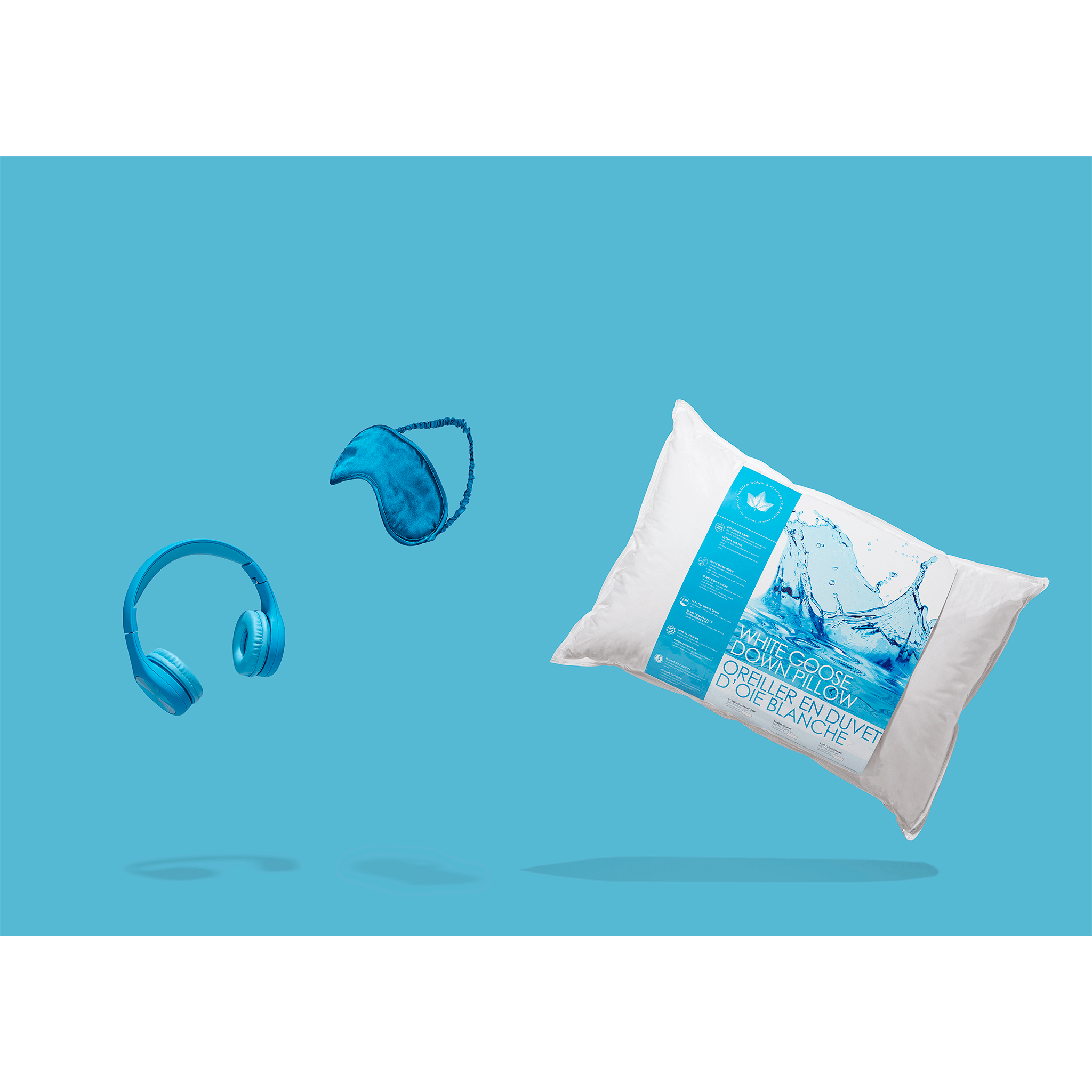 White Goose Down Pillow 