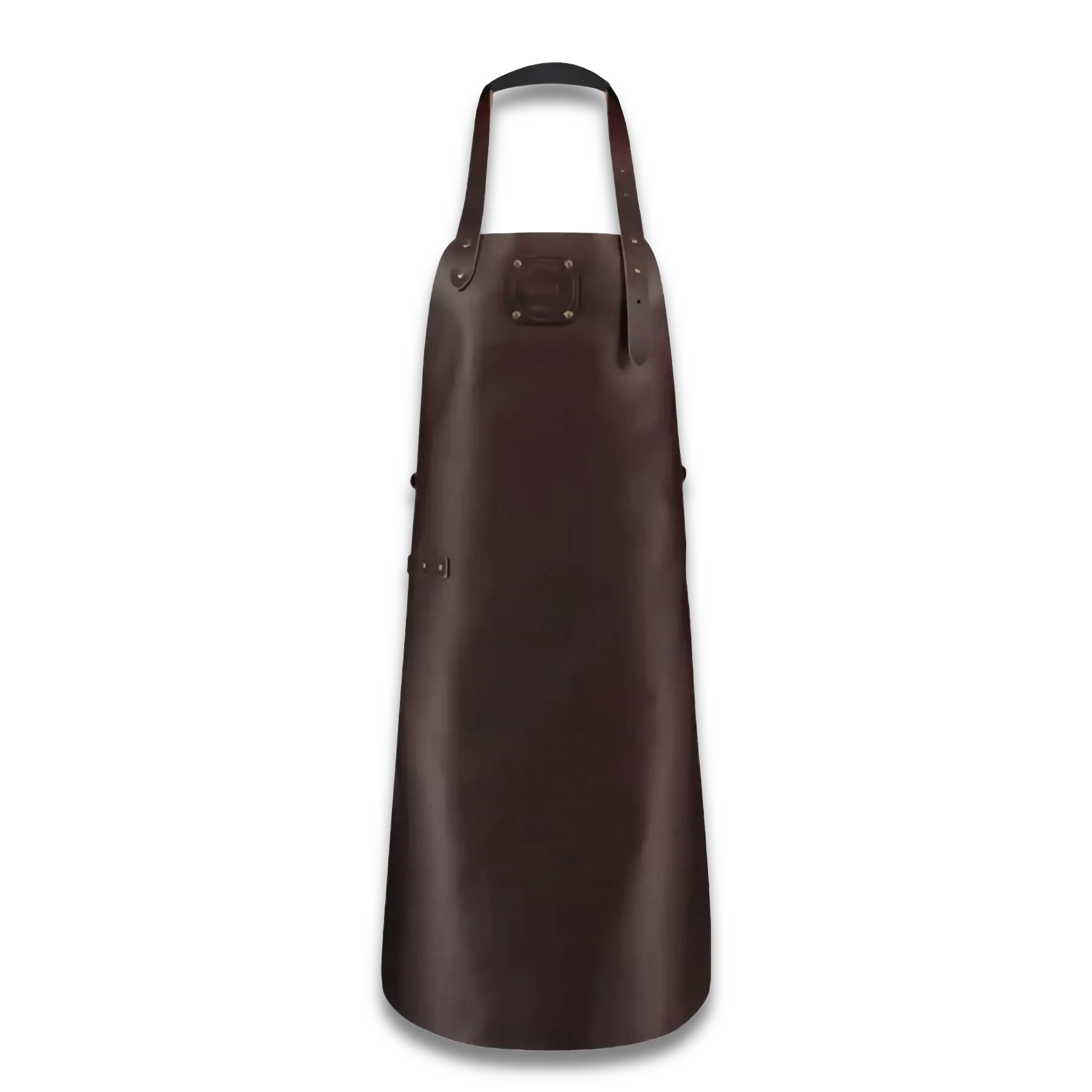 WITLOFT - Handcrafted Classic Leather Apron Dark Brown 