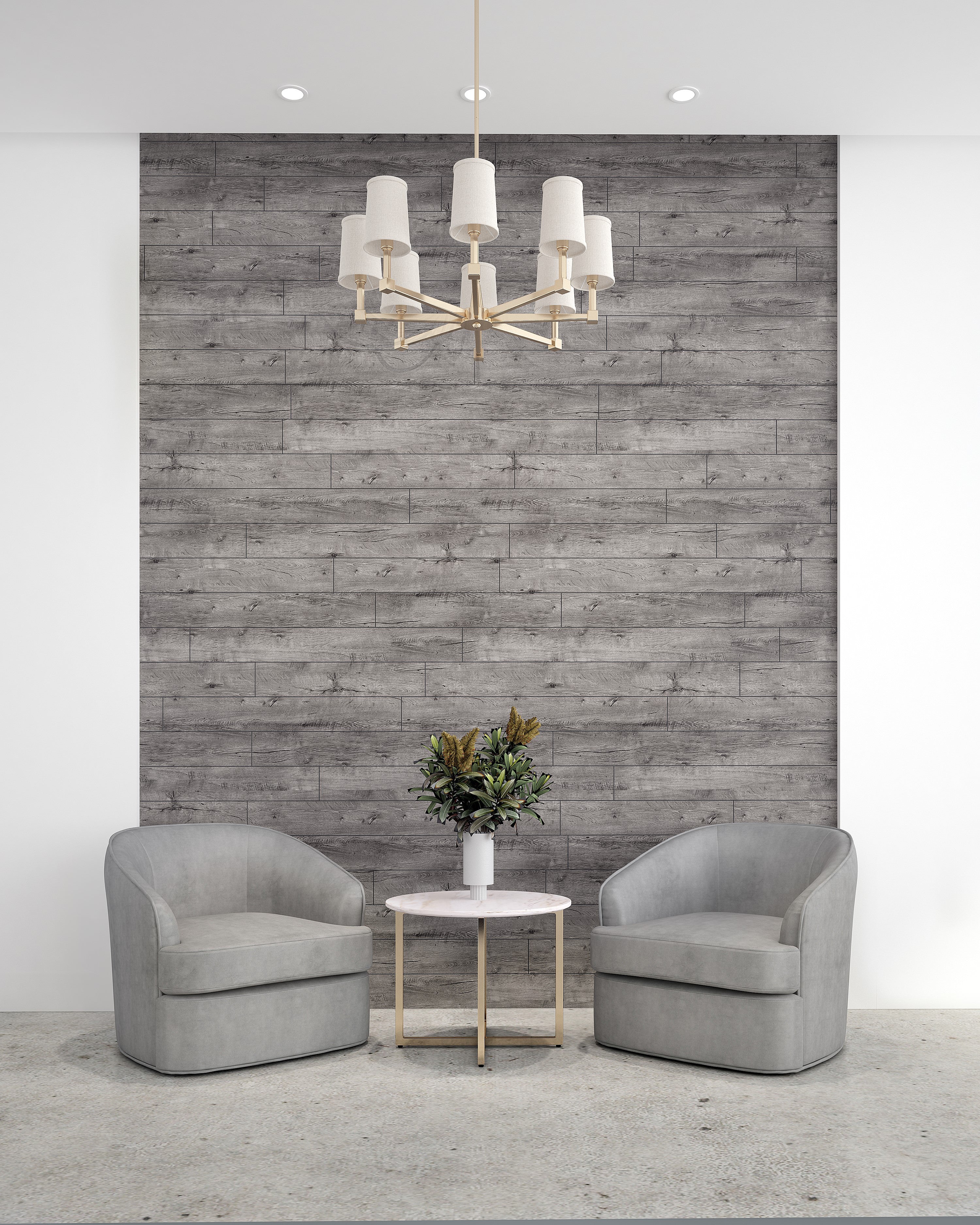 Revêtement mural "Gris Béton" 10.6 pi2 