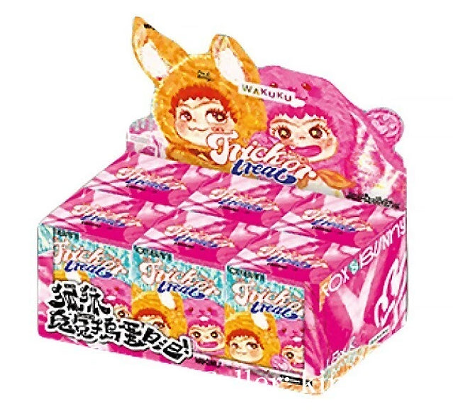 Wakuku Fox and Bunny Trick or Treat Series Plush Figure (Blind Box) 