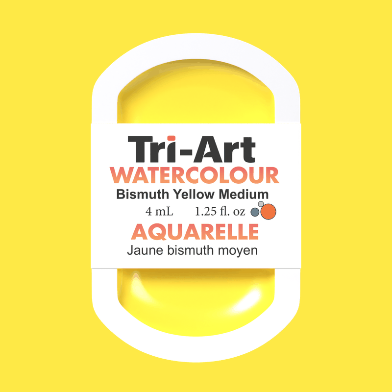 Tri-Art Water Colours - Bismuth Yellow Medium 