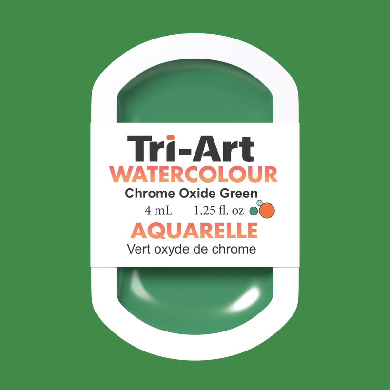 Tri-Art Water Colours - Chrome Oxide Green 