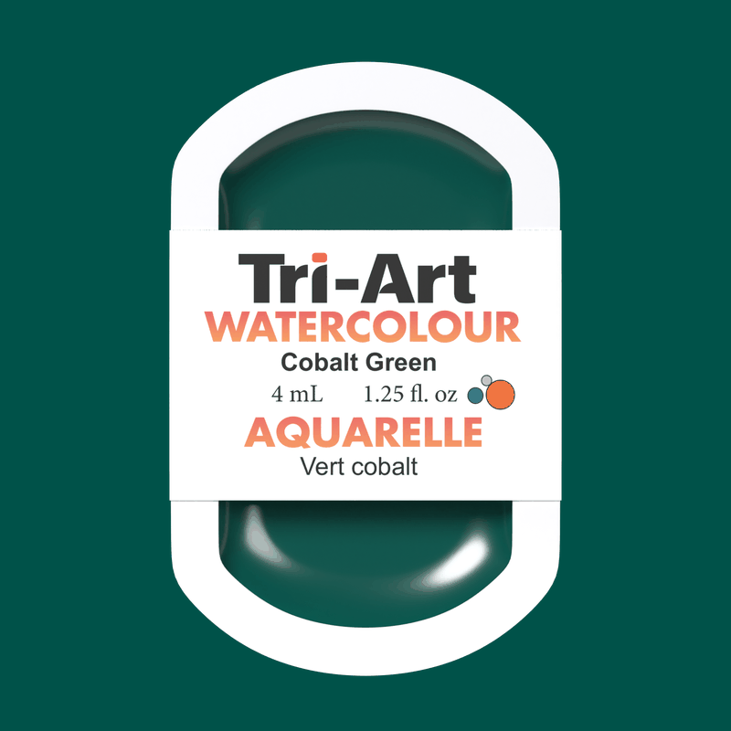 Tri-Art Water Colours - Cobalt Green 