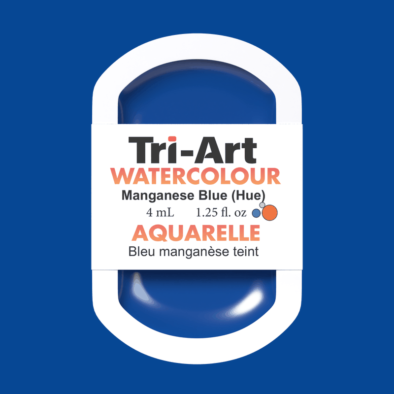 Tri-Art Water Colours - Manganese Blue Hue 