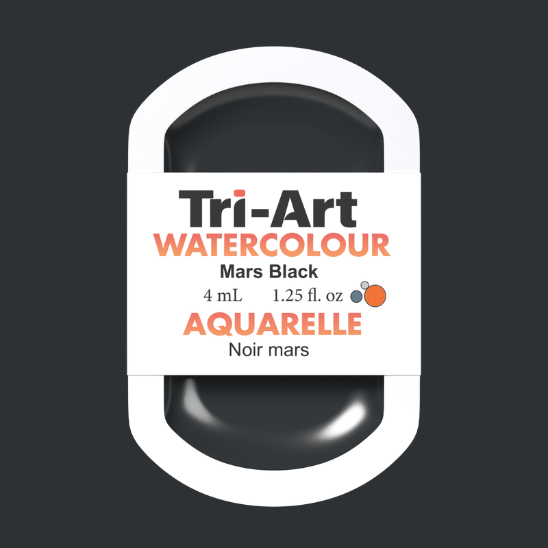 Tri-Art Water Colours - Mars Black 