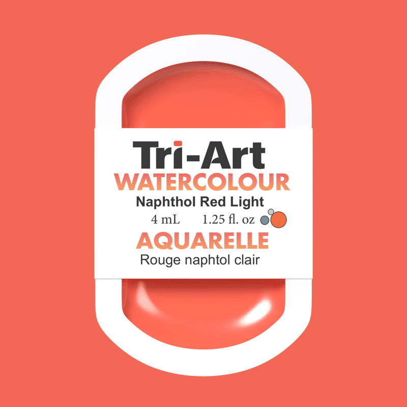 Tri-Art Water Colours - Naphthol Red Light 