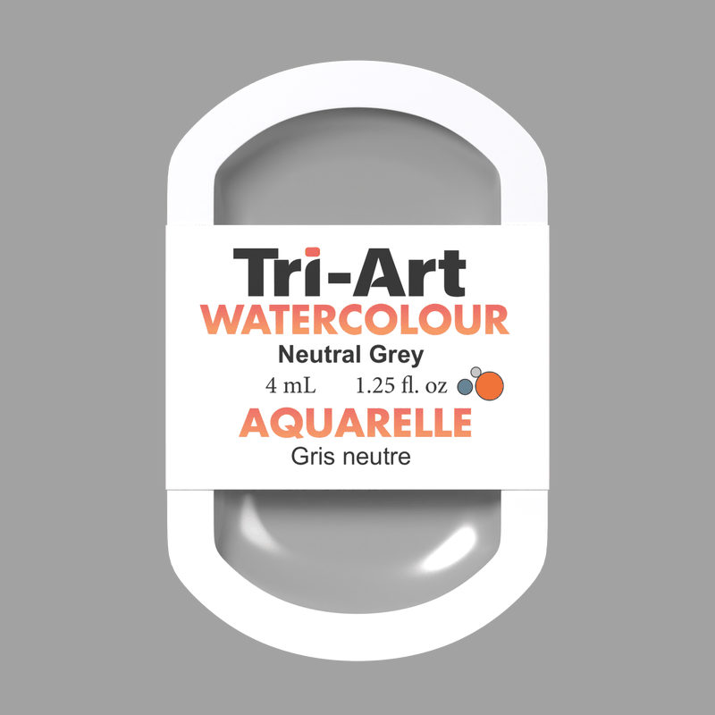 Tri-Art Water Colours - Neutral Grey 