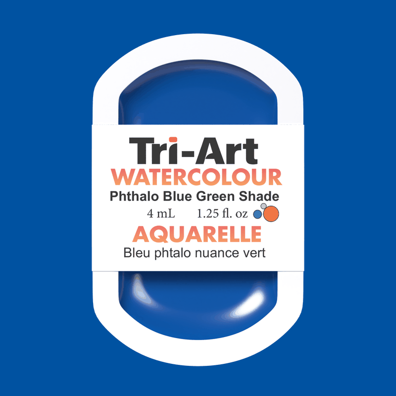 Tri-Art Water Colours - Phthalo Blue 