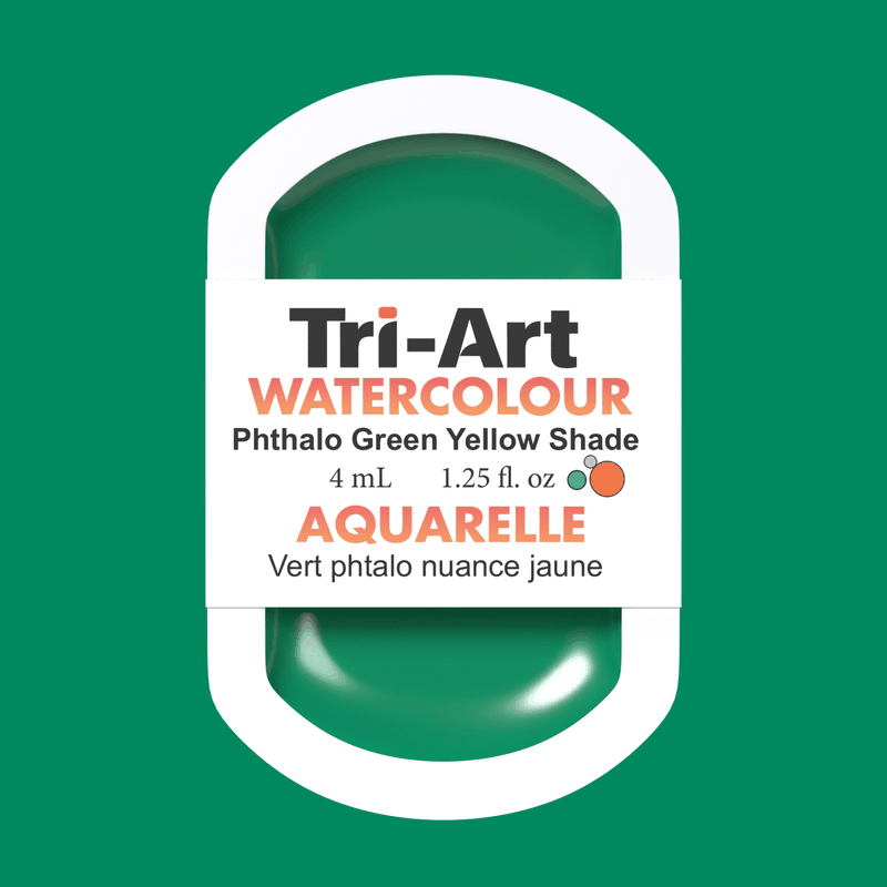 Tri-Art Water Colours - Phthalo Green Yellow Shade 