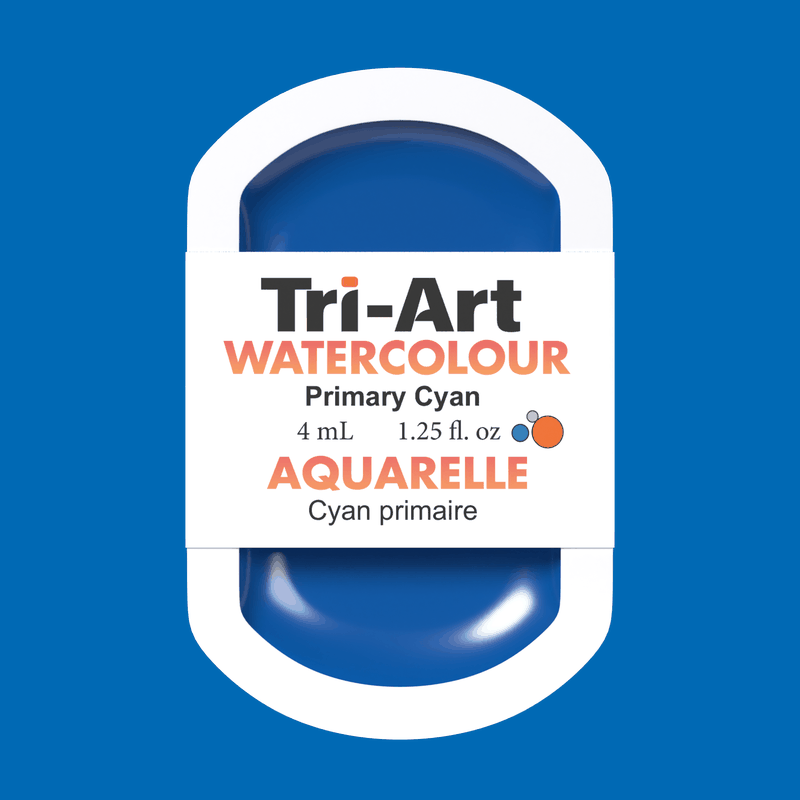 Tri-Art Water Colours - Primary Cyan 
