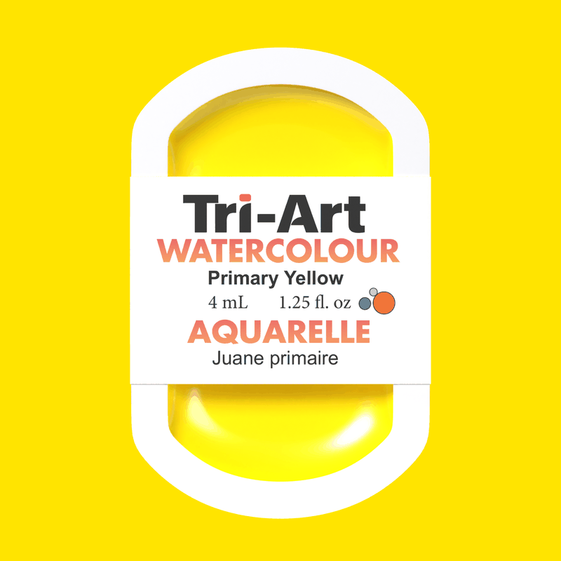 Tri-Art Water Colours - Primary Yellow 