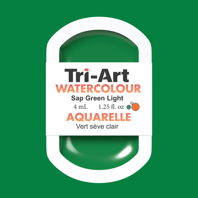Tri-Art Water Colours - Sap Green Light 