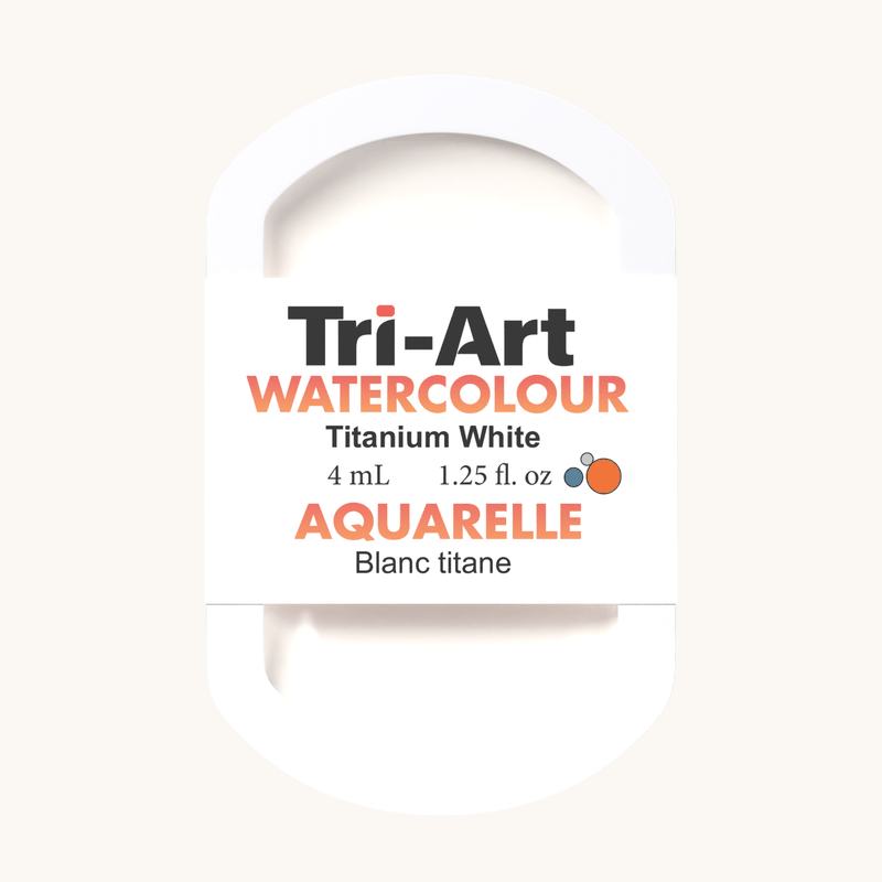 Tri-Art Water Colours - Titanium White 