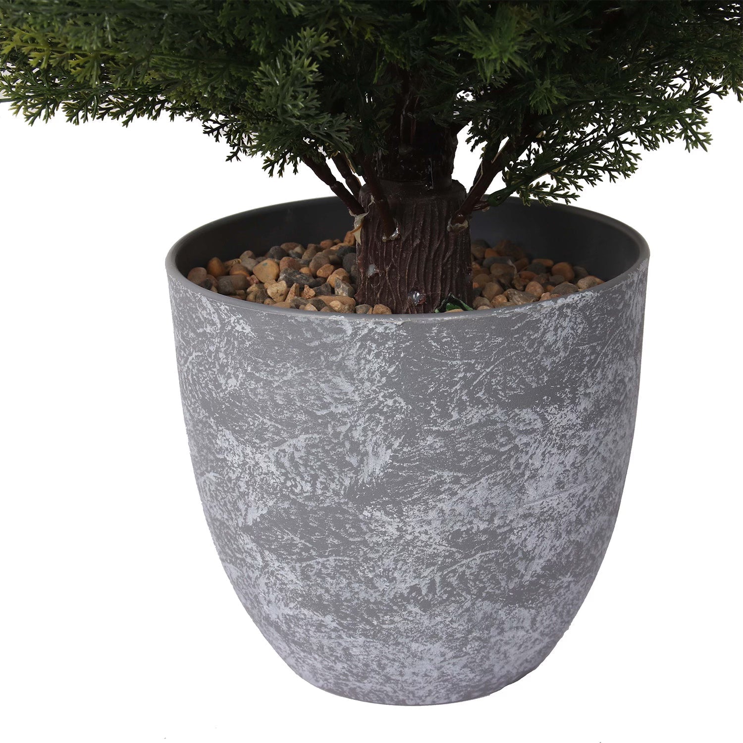 Hampton Faux Potted Cedar Topiary Plant (Multiple Sizes) 