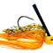 Weedless Swim Jigs Yellow (Sunfish Skirt)