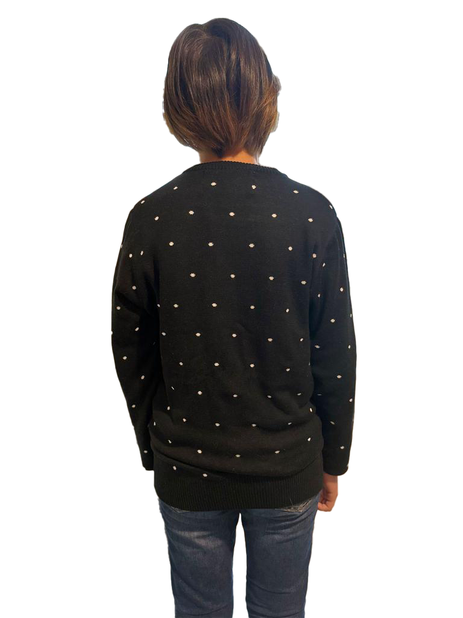 Girl Nosy Reinder Sweater 