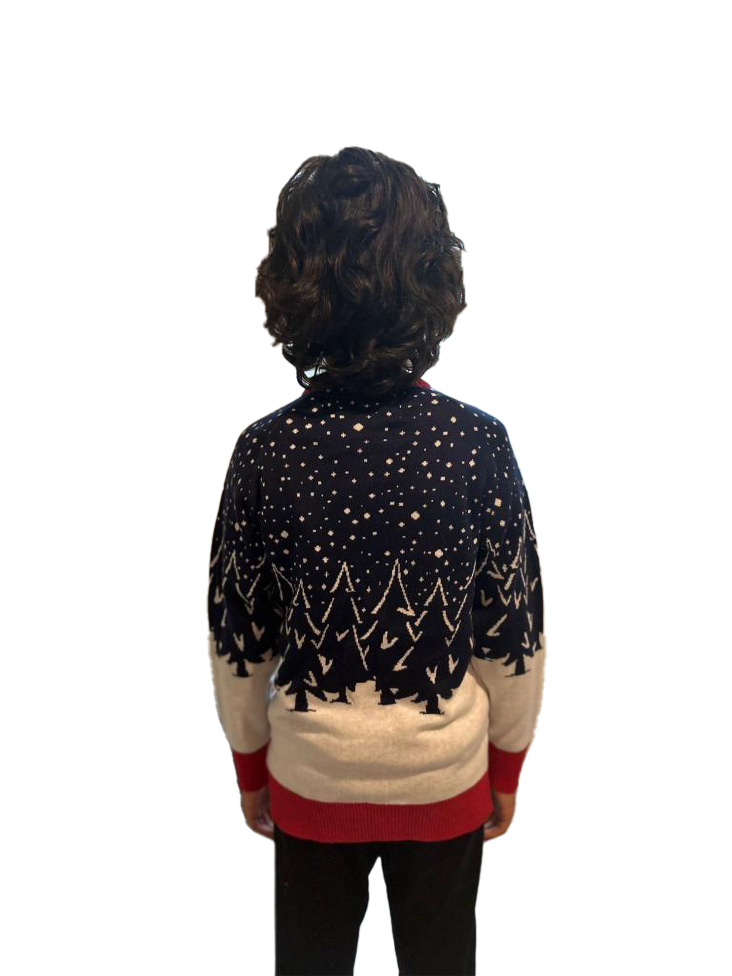 Girl Santa & Reinder Sweater 
