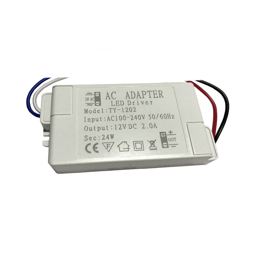 24W Compact LED Driver AC 230V to DC12V Power Supply Transformer~1579