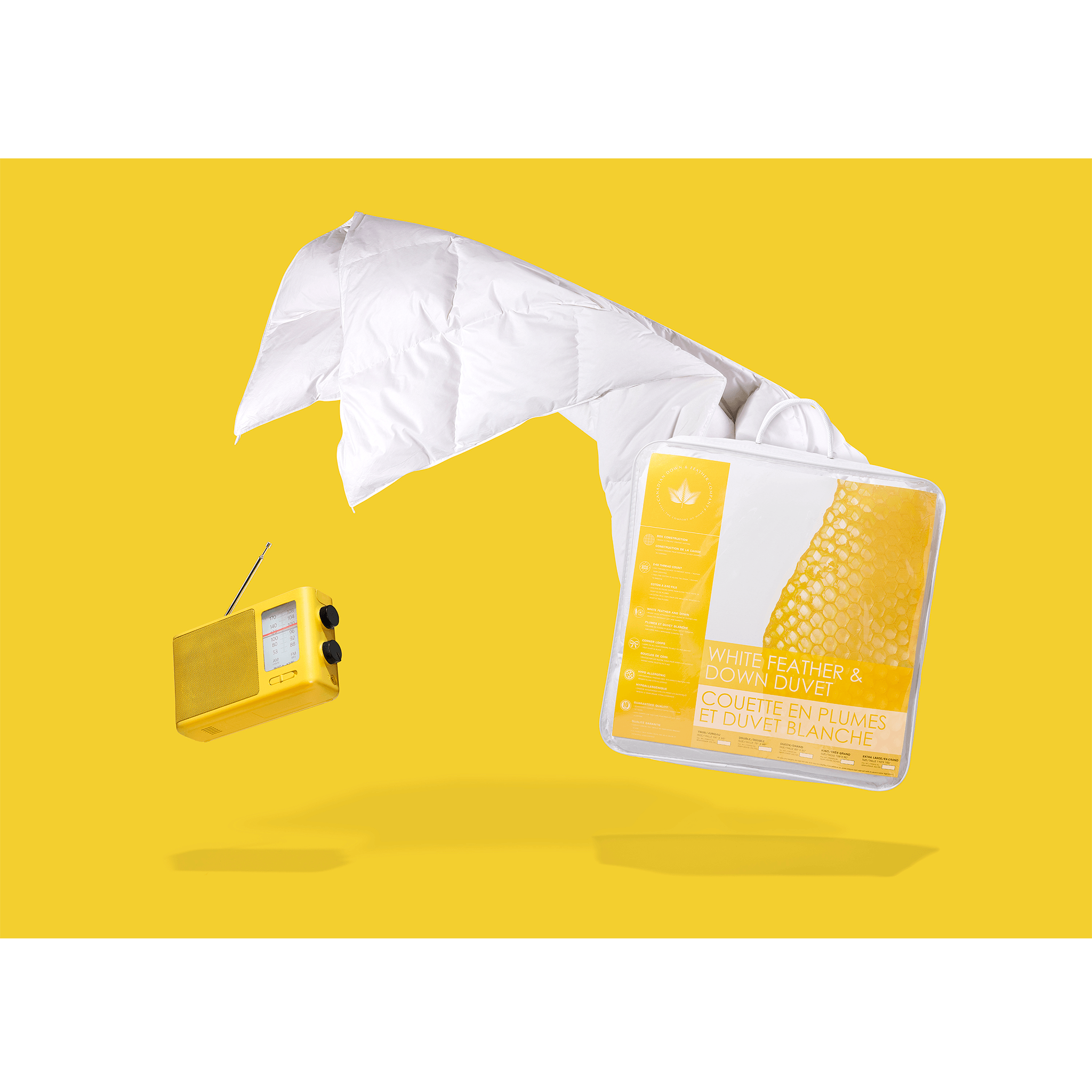 White Feather & Down Duvet 