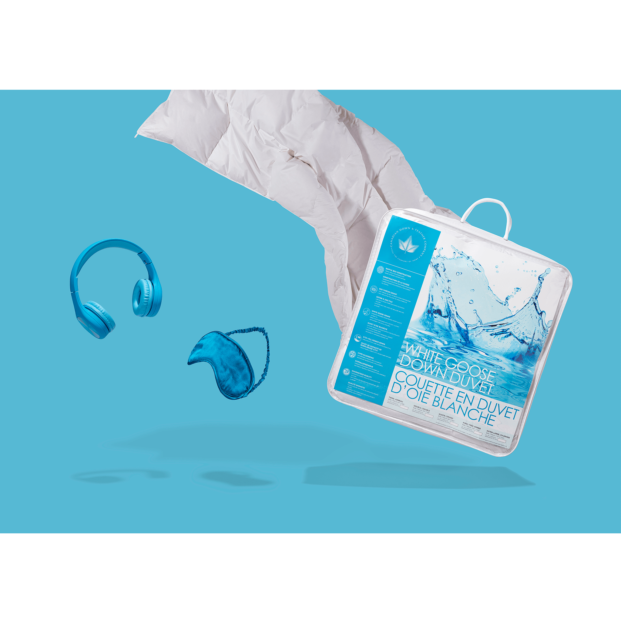 White Goose Down Duvet 