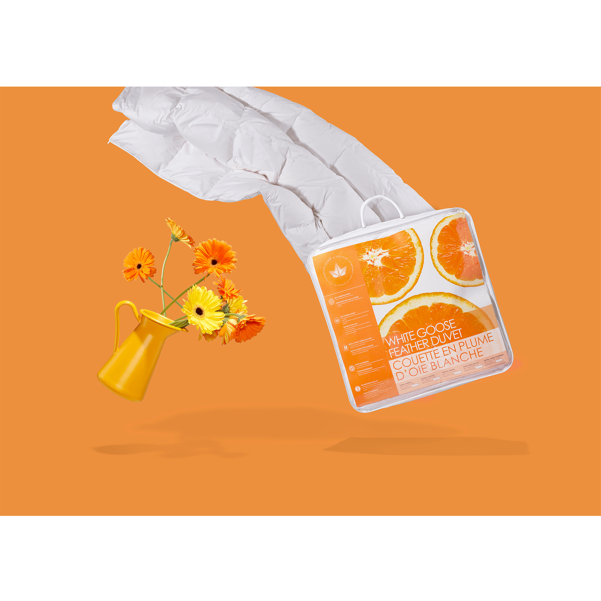 White Goose Feather Duvet 