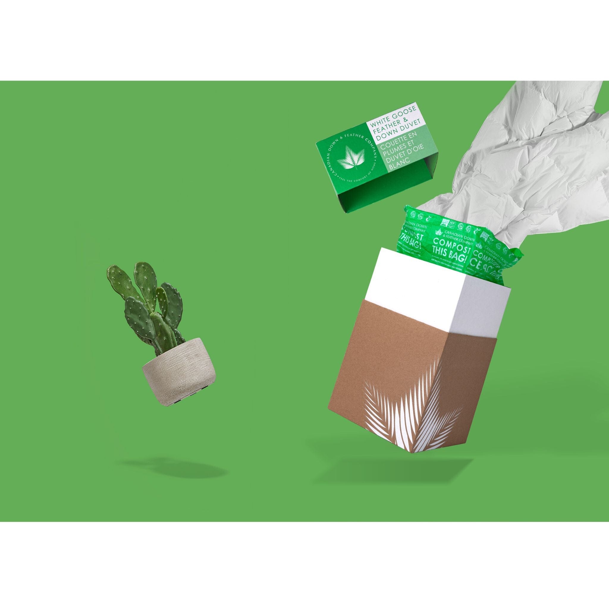 White Goose Feather & Down Duvet 