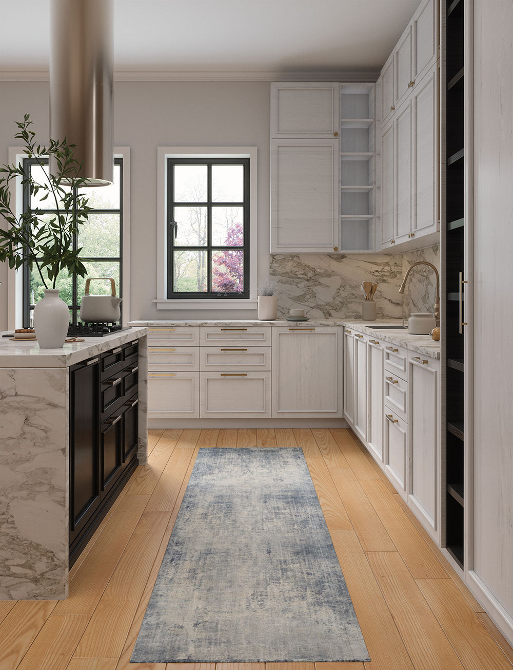 Willow Blue Grey Rug 