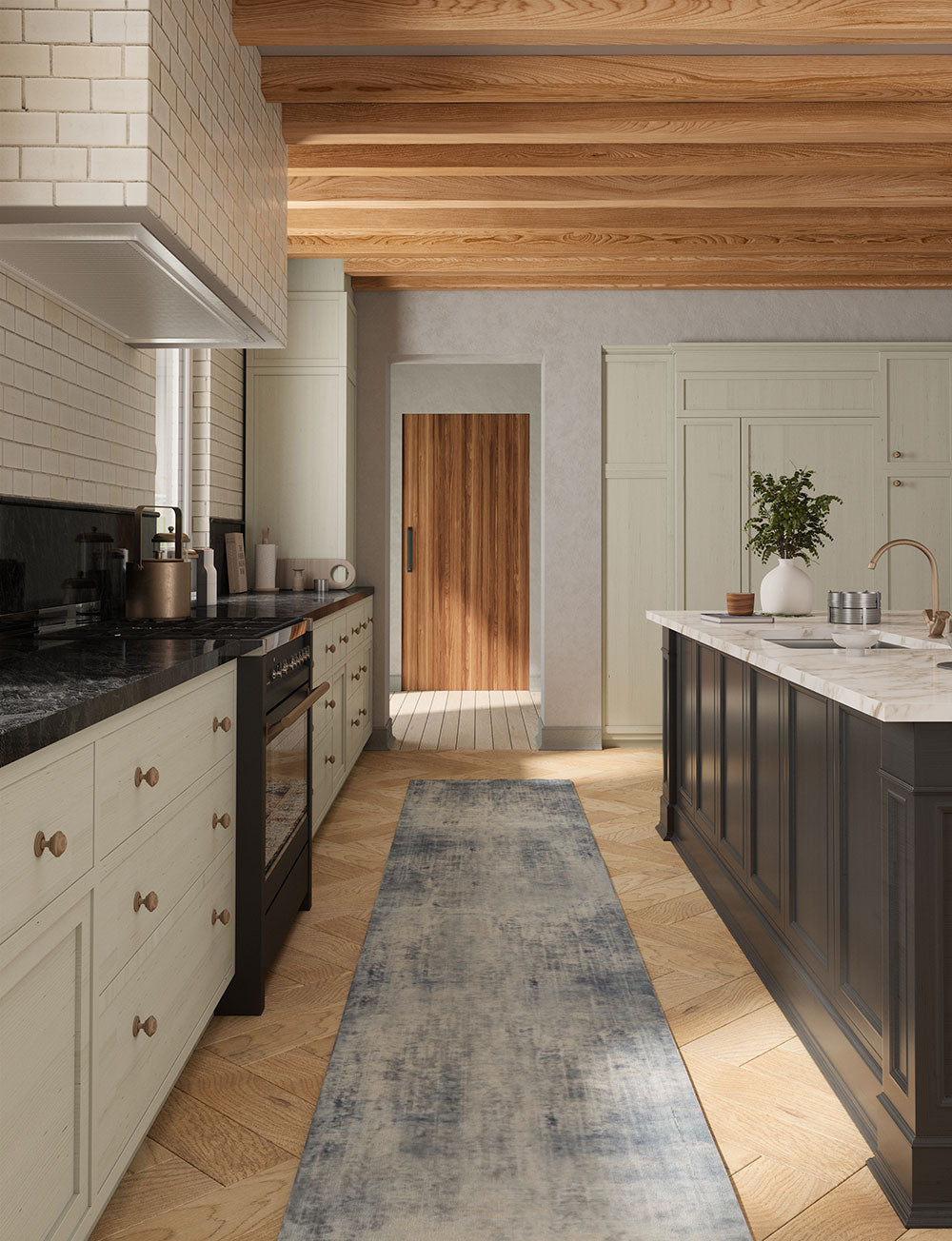 Willow Blue Grey Rug 