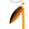 Single Hook Willow Leaf Spinner – Midnight Gold Blade Lure