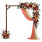Wooden Wedding Arch Solid Wood Arbor Backdrop Stand for Wedding Ceremony-Square