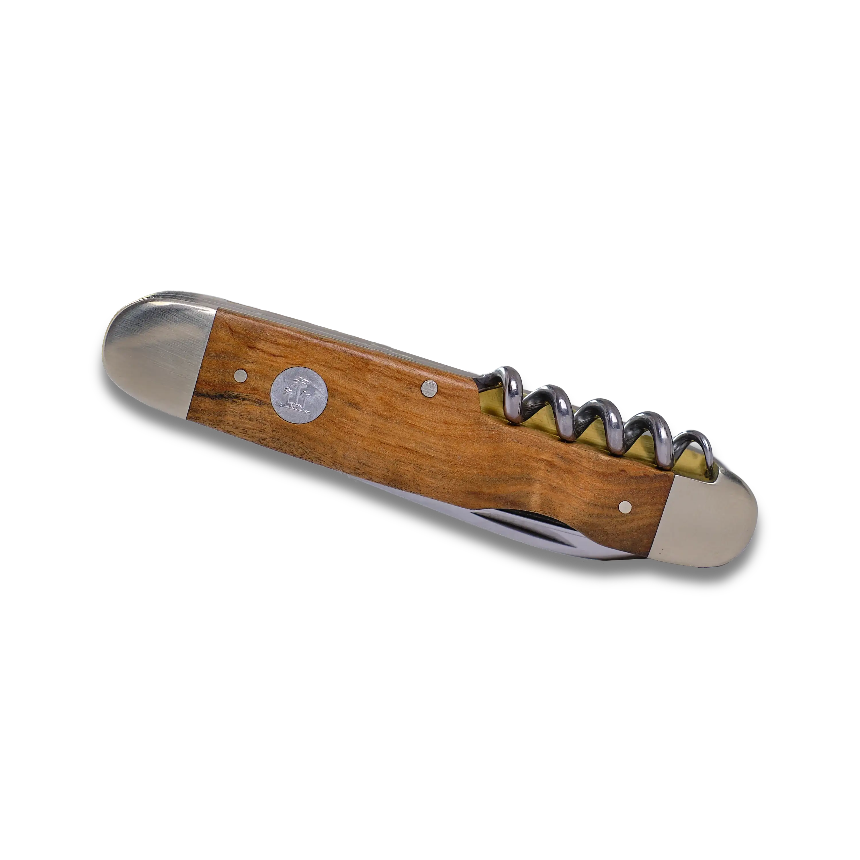 ALPHA OLIVE | Pocket Knife with pitch fork 
