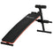 Soozier Adjustable Sit Up Bench Core Workout with Thigh Support Foldable Exercise Equipment for Home Gym Black