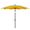 Outsunny 8.5FT Parasol with 10 Ribs, Air Vents, Crank Handle & Tilt for Outdoor, Garden and Pool, Yellow