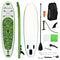 Soozier Inflatable Paddle Board Stand Up Lightweight Foldable ISUP Accessories Carry Bag