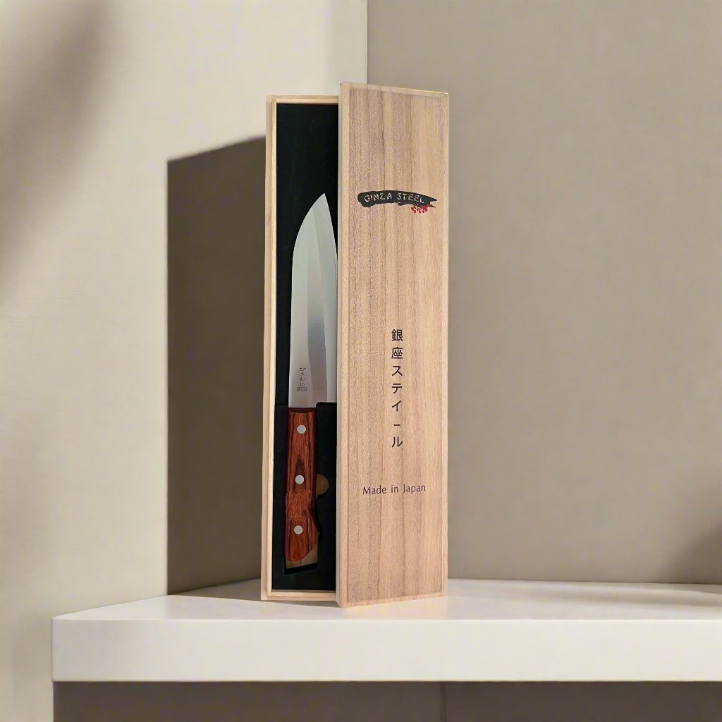 Yamato 170 - Santoku Knife 170mm Blade | VG1 DP CLAD 
