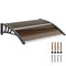 Window Awning Door Canopy, Polycarbonate Cover Patio Awnings, 30
