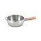 Yoshikawa Yukihira 24 cm Pot Stainless Steel | 3.6 L with Wooden Handle