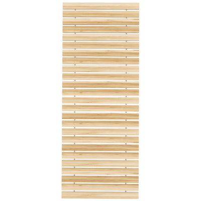 Outsunny 47" Wooden Garden Pathway, Outdoor Roll Out Straight Walkway, Garden Boardwalk for Wedding, Party, Natural Wood Finish 