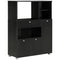 Compact Kitchen Pantry Buffet Server Hutch Storage Cabinet  with Microwave Oven Stand Drawer and Shelves, Black