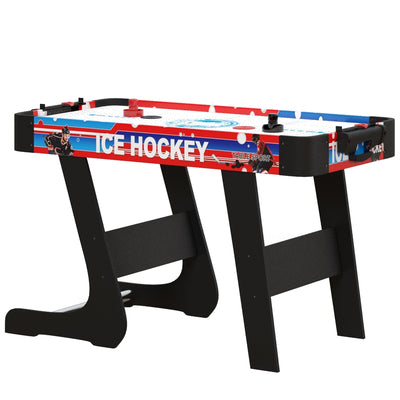Soozier Compact Air Hockey Table 40" Arcade Style with Electronic Scoreboard 2 Pucks 2 Pushers for Game Room 