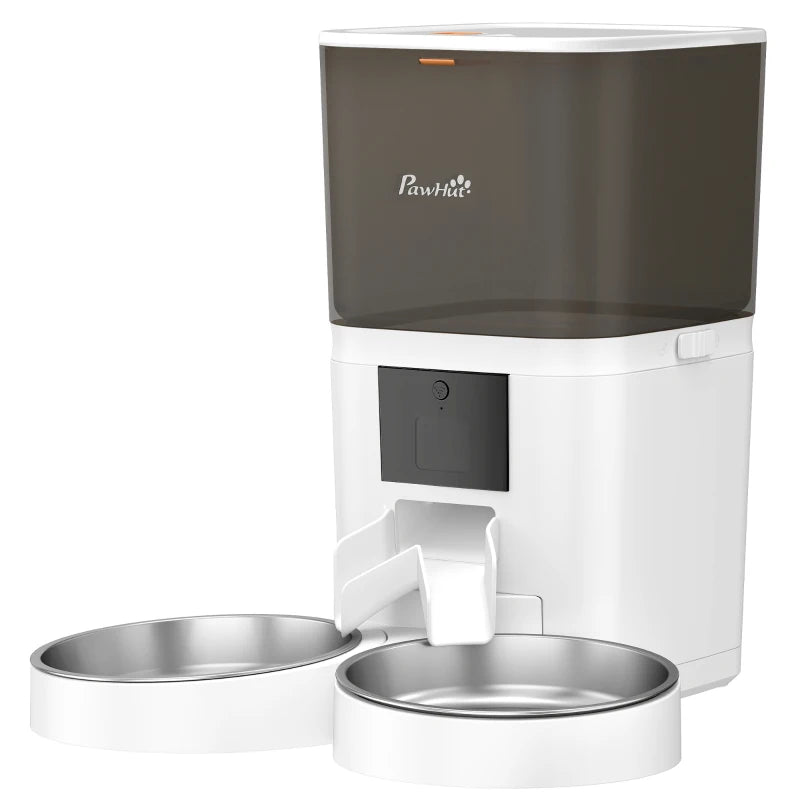 Automatic Cat Feeder with App Control Smart Cat Food Dispenser 10s Voice Recorder 6L