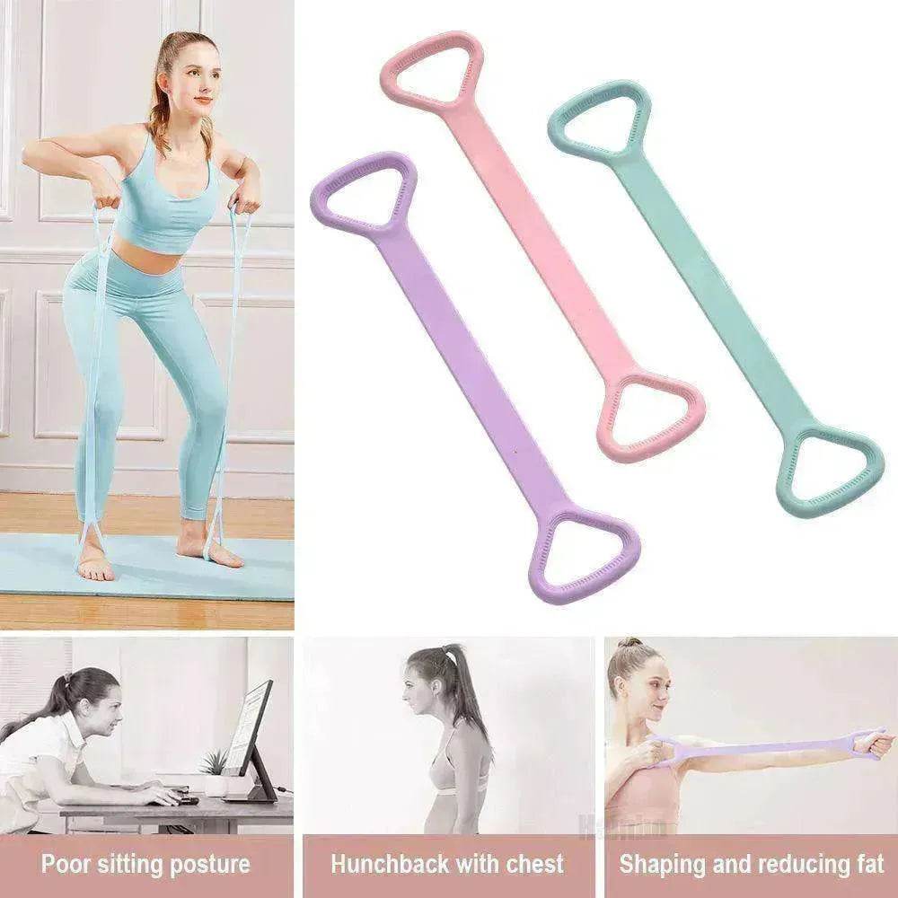 Yoga Band: Arm Back Training Elastic Ropes 