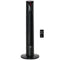 HOMCOM Tower Fan Oscillating 3 Speed 12h Timer LED Remote Control Cooling for Bedroom Home Black