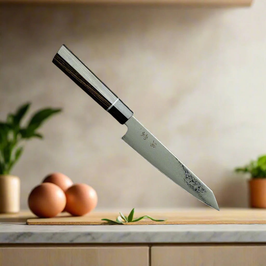 ZUIUN Japan | Handmade Petty Knife Damascus Steel 150mm 