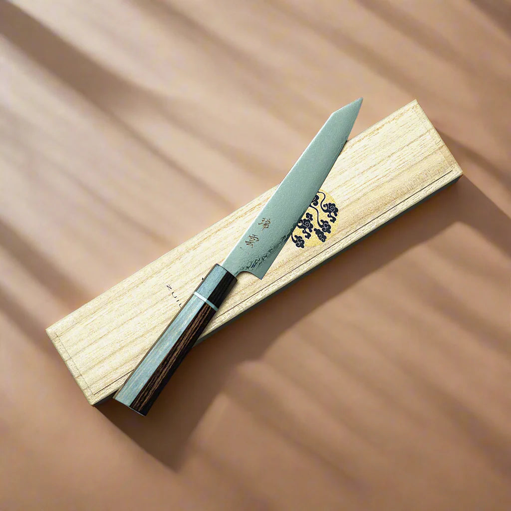 ZUIUN Japan | Handmade Petty Knife Damascus Steel 150mm 