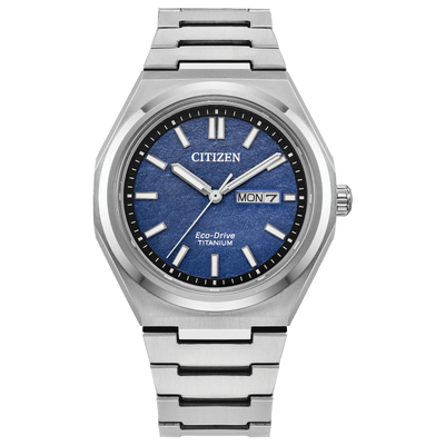 CITIZEN Zenshin Three-hand Blue Dial | AW0130-85L 