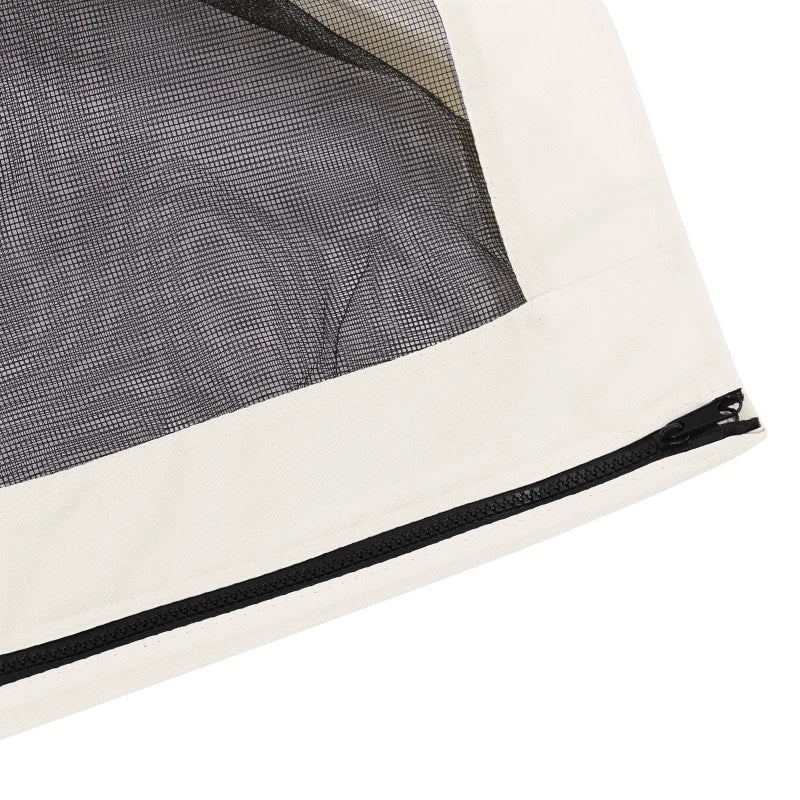 Replacement Mosquito Netting for Gazebo 10' x 13' Black Screen Walls for Canopy with Zippers