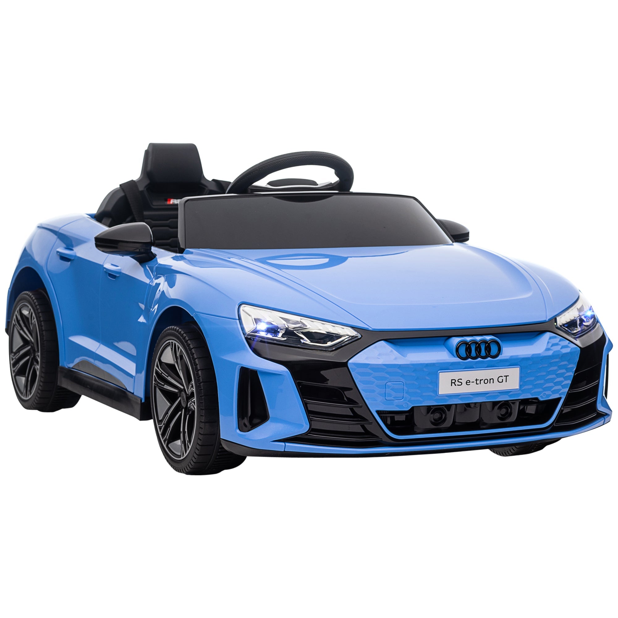 Aosom Electric Ride on Car with Remote Control, 12V 3.1 MPH Kids Ride-on Toy for 37-60 Months Boys and Girls with Suspension System 